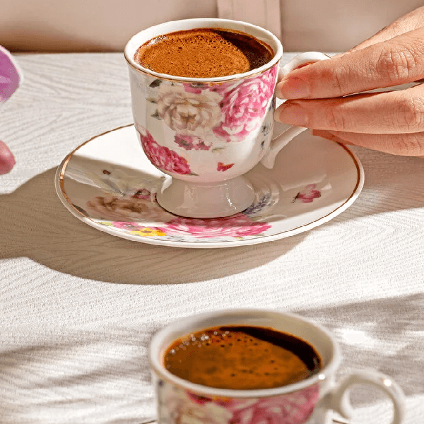 سرویس قهوه خوری 6 نفره نهیر مدل Öykü — تصویر ۵