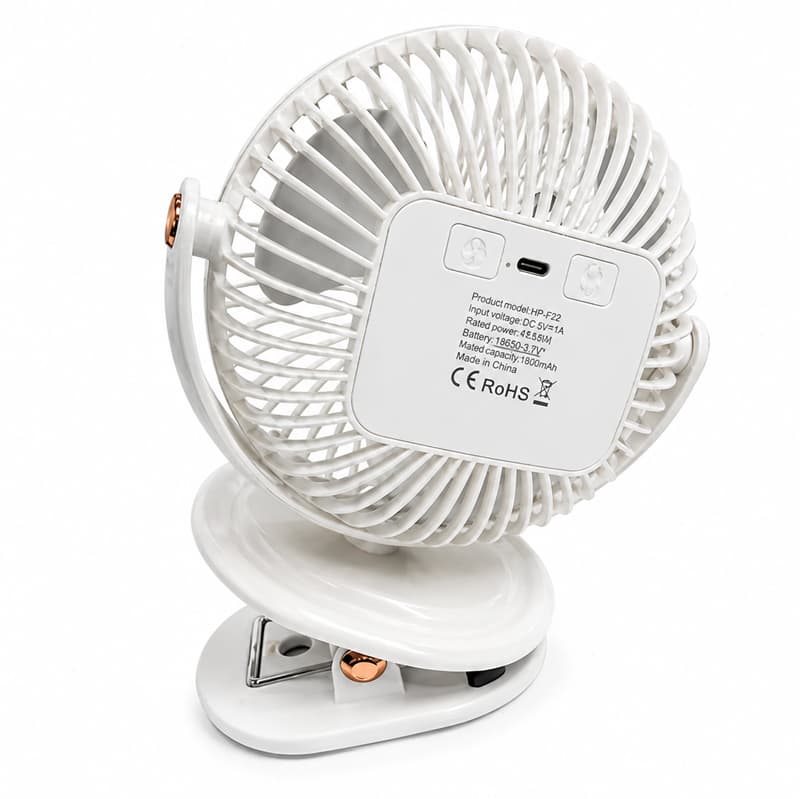 پنکه شارژی گیره دار 2 در 1 هپو مدل HP-F32 — تصویر ۳