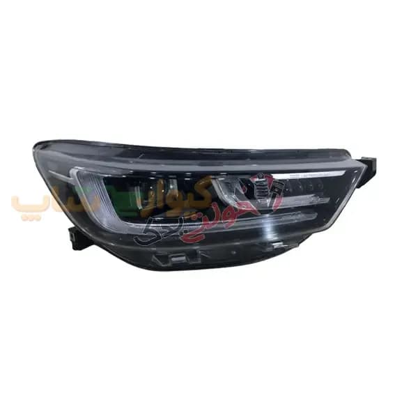 طلق شیشه یا چراغ جلو راست تیگو 8 پرو مکس و هیبرید — تصویر ۲