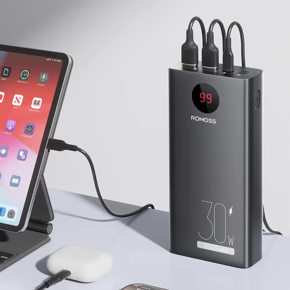 پاوربانک فست‌شارژ 30000mAh روموس مدل PEA30-192 — تصویر ۱۰