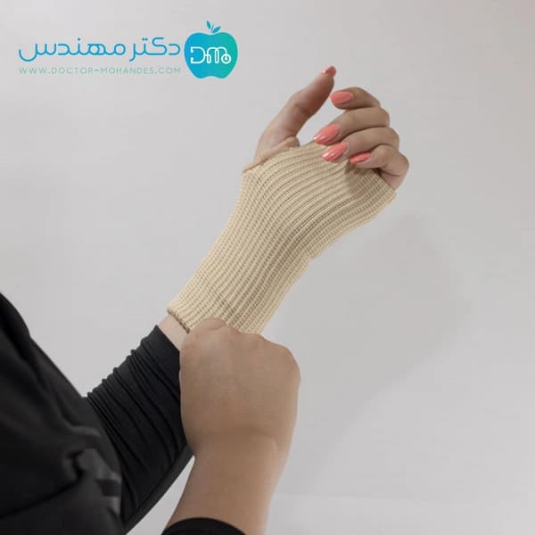 کف بند دست طبی الاستیک پاک سمن کد 010 — تصویر ۹
