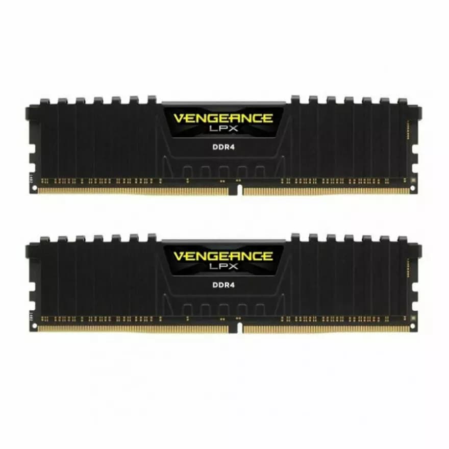 رم دسکتاپ کورسیر RAM CORSAIR CL16 DDR4 64GB (2x32GB) 3200MHz VENGEANCE LPX