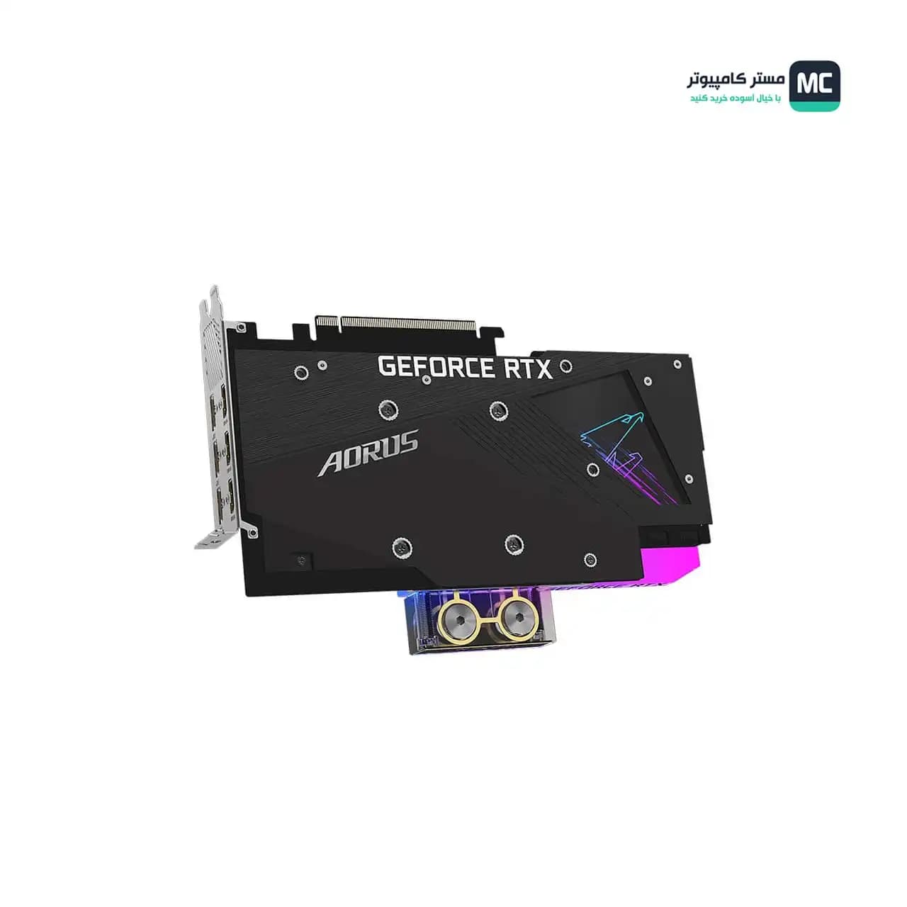 کارت گرافیک گیگابایت AORUS RTX 3080 XTREME WATERFORCE WB 10G — تصویر ۱۰