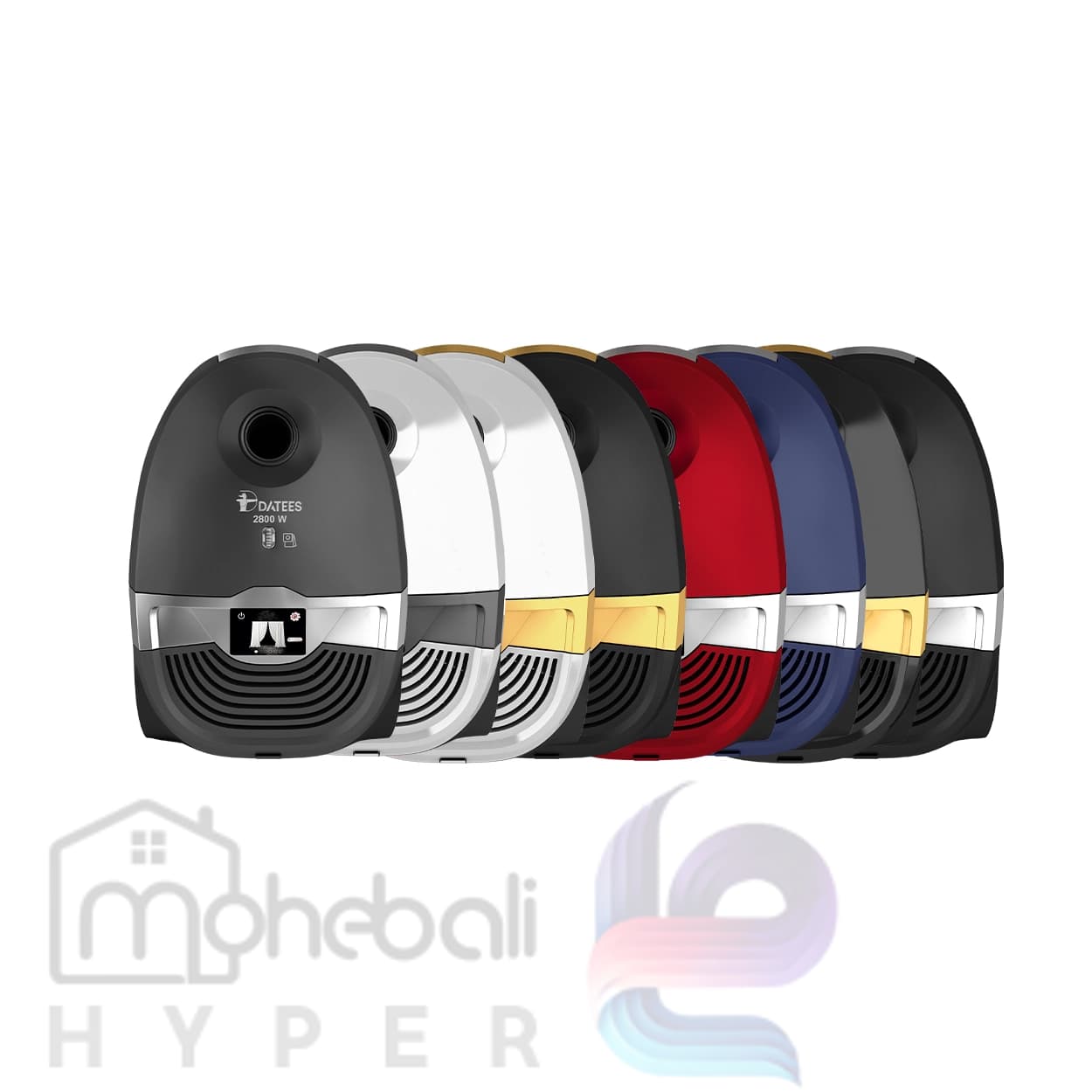 جاروبرقی داتیس مدل DVC-901 | توان 2800 وات، فیلتر HEPA و صفحه لمسی — تصویر ۶