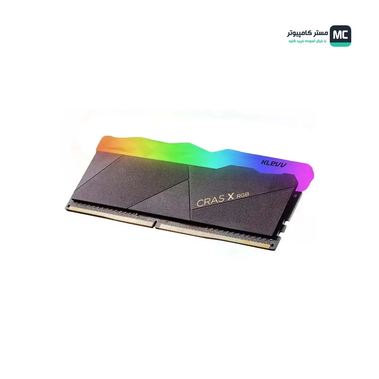 رم کامپیوتر کلو KLEVV CRAS X RGB 16GB (8×2) 3200MHz CL16 — تصویر ۳