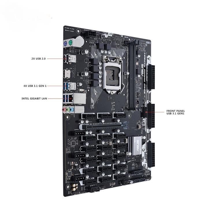 مادربرد ایسوس دست دوم MOTHERBOARD ASUS B250 MINING EXPERT