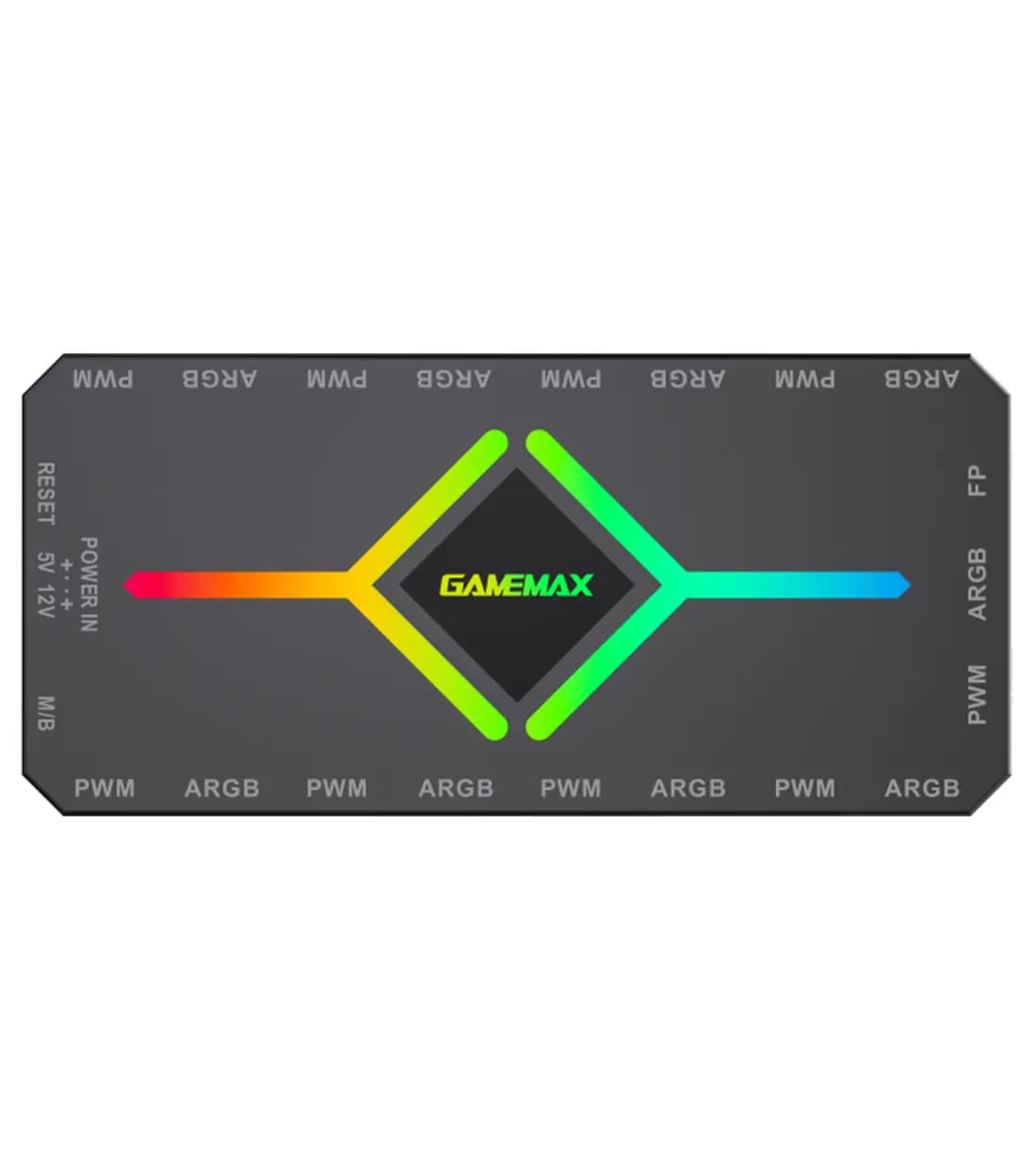 کنترل نورپردازی و سرعت فن گیم مکس V4.0 ARGB HUB PWM BK — تصویر ۷