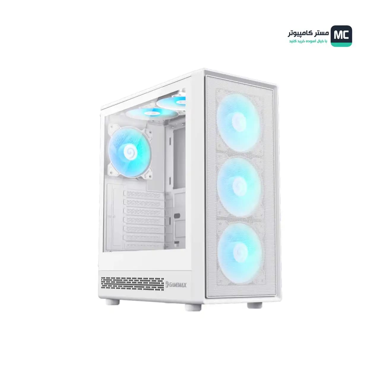 کیس گیمینگ گیم مکس Storm 2 White — تصویر ۲