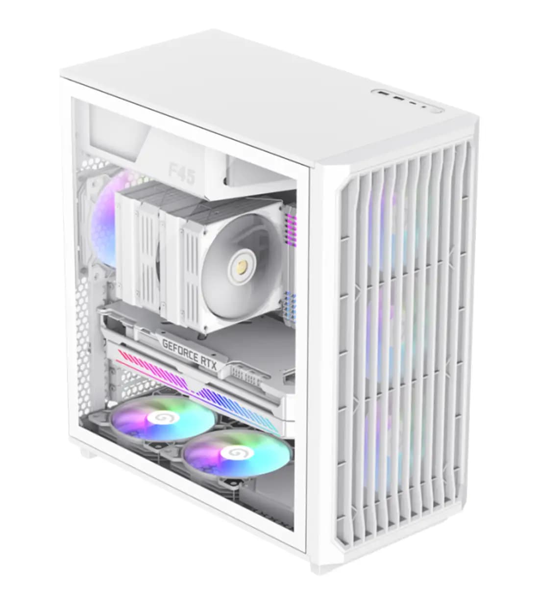 کیس گیمینگ گیم مکس F45 White — تصویر ۱۲