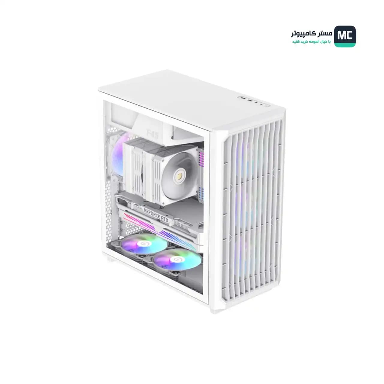 کیس گیمینگ گیم مکس F45 White — تصویر ۳