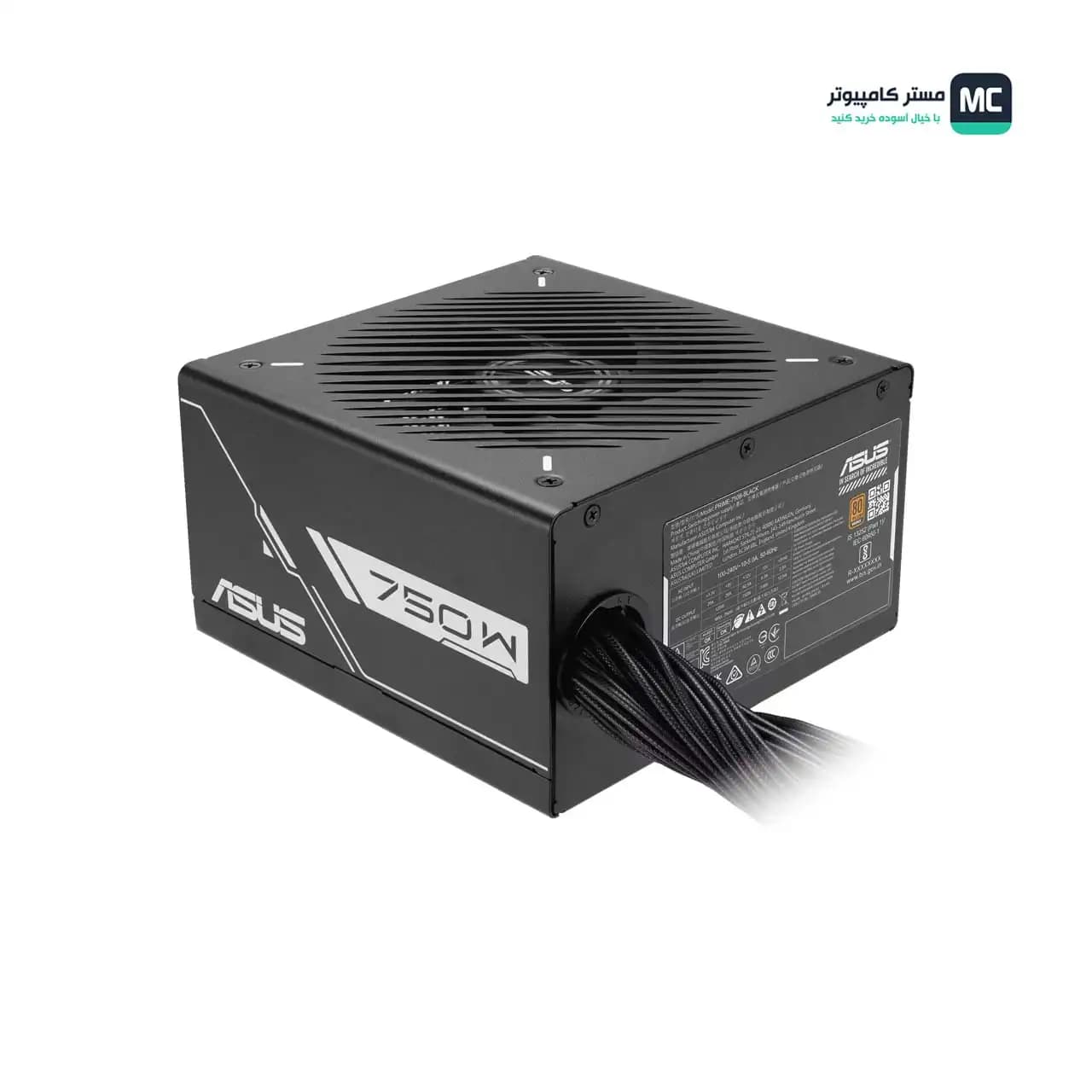 پاور 750 وات ایسوس مدل Prime 750W Bronze Non-Modular — تصویر ۷