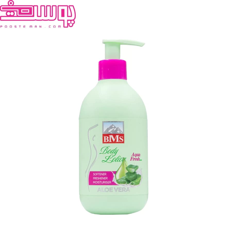 لوسیون مرطوب کننده بدن آلوئه ورا بی ام اس BMS — تصویر ۳