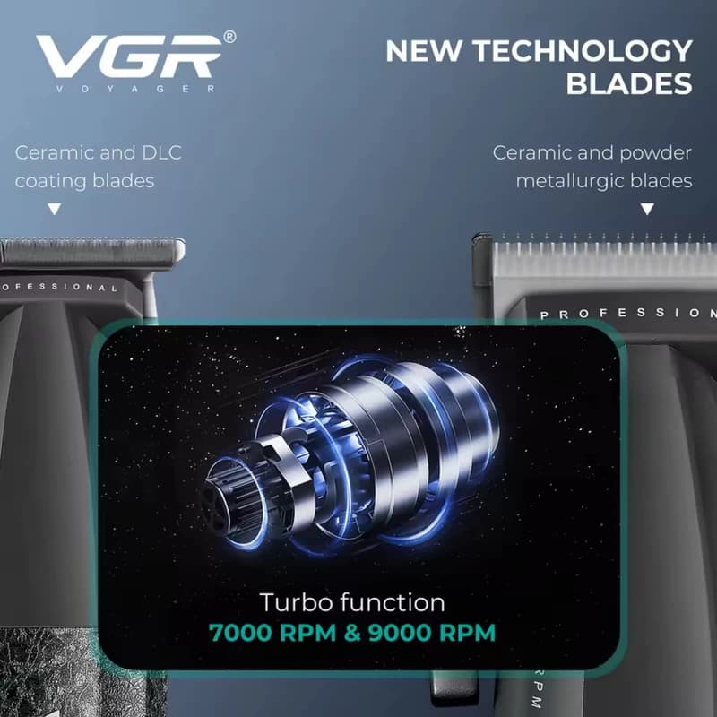 ست ماشین اصلاح VGR مدل V640 S3 — تصویر ۷
