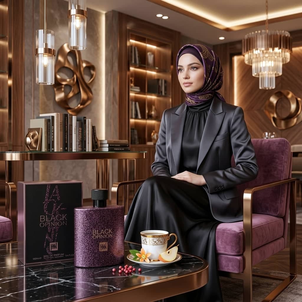 عطر ادکلن زنانه بلک اوپیوم جانوین جکوینز مدل بلک اوپینیون (Johnwin – Jackwins BLACK OPINION) حجم 100 میل — تصویر ۷