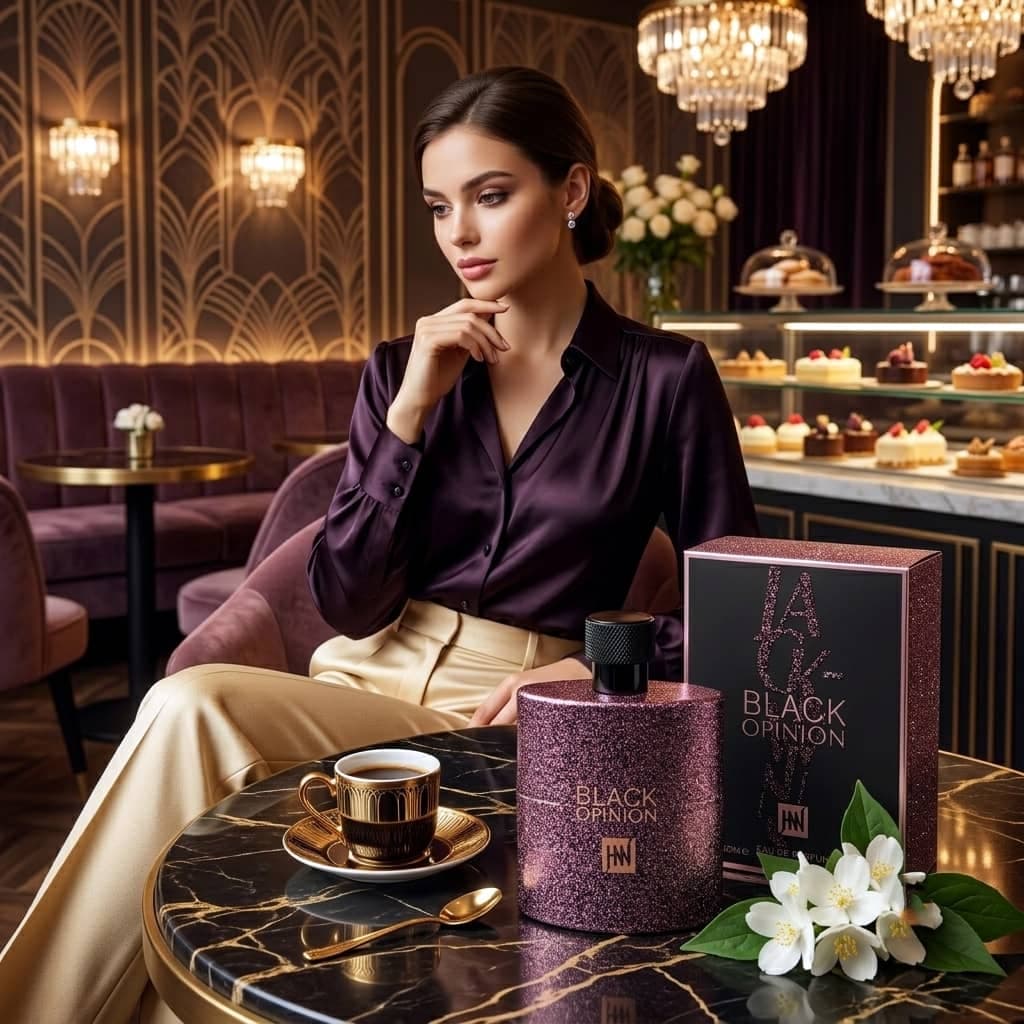 عطر ادکلن زنانه بلک اوپیوم جانوین جکوینز مدل بلک اوپینیون (Johnwin – Jackwins BLACK OPINION) حجم 100 میل — تصویر ۶
