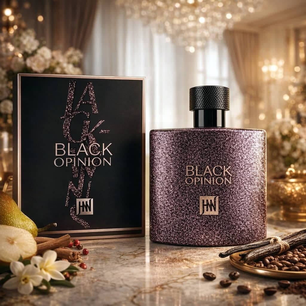 عطر ادکلن زنانه بلک اوپیوم جانوین جکوینز مدل بلک اوپینیون (Johnwin – Jackwins BLACK OPINION) حجم 100 میل — تصویر ۵