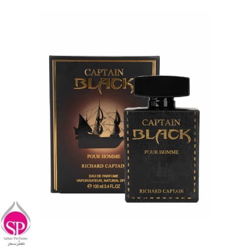 عطر مردانه کاپیتان بلک Captain Black مدل Richard Captain حجم 100 میلی لیتر