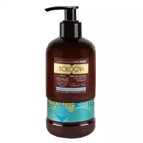 ماسک داخل حمام بلونیا برای موهای آسیب دیده 300ml — تصویر ۳