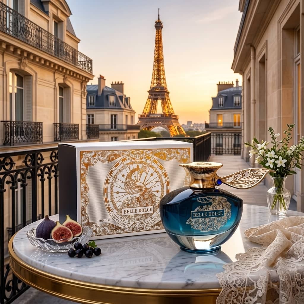 عطر ادکلن زنانه مردانه کازاموراتی زرجف کورو فراگرنس ورد مدل بل دولچه (Fragrance World Belle Dolce) حجم 100 میل — تصویر ۵