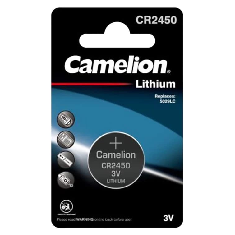 کملیون سکه ای Camelion Lithium CR2450-BP1 — تصویر ۲