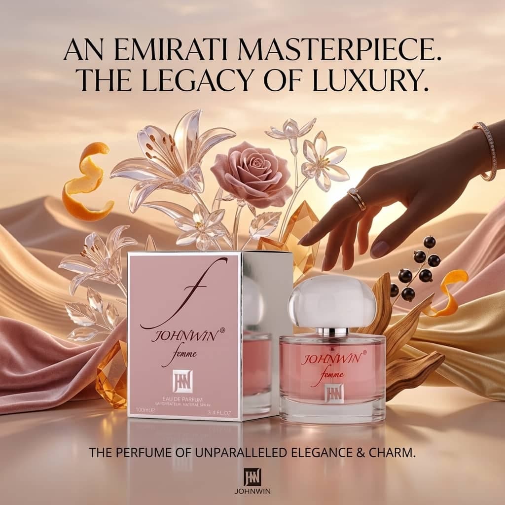 عطر ادکلن زنانه هوگو بوس فمی جانوین جکوینز مدل اف جانوین فمی (Johnwin – Jackwins F Johnwin Femme) حجم 100 میل — تصویر ۱۱