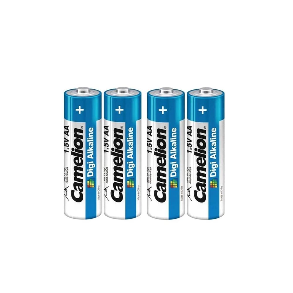 کملیون آبی قلم4عددی Camelion Digi Alkaline LR6-BP4DG — تصویر ۴