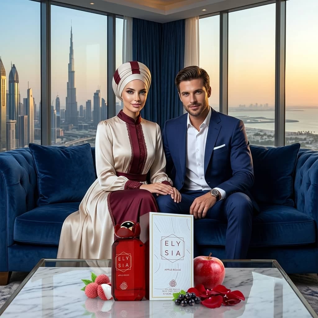 عطر ادکلن زنانه مردانه کایالی ایدن جویسی اپل 01 فراگرنس ورد مدل الیسیا اپل رژ (Fragrance World Elysia Apple Rouge) حجم 100 میل — تصویر ۹
