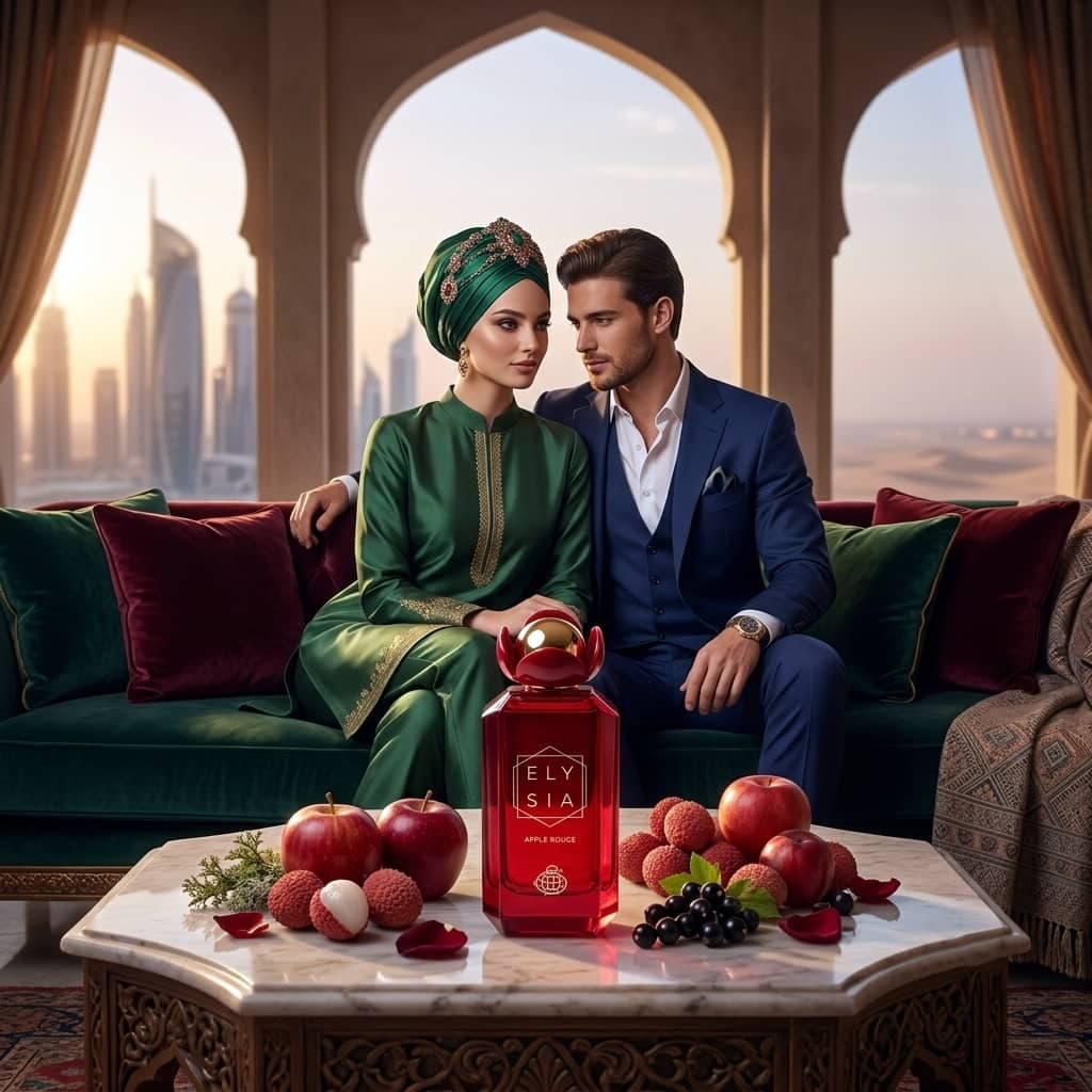 عطر ادکلن زنانه مردانه کایالی ایدن جویسی اپل 01 فراگرنس ورد مدل الیسیا اپل رژ (Fragrance World Elysia Apple Rouge) حجم 100 میل — تصویر ۱۱