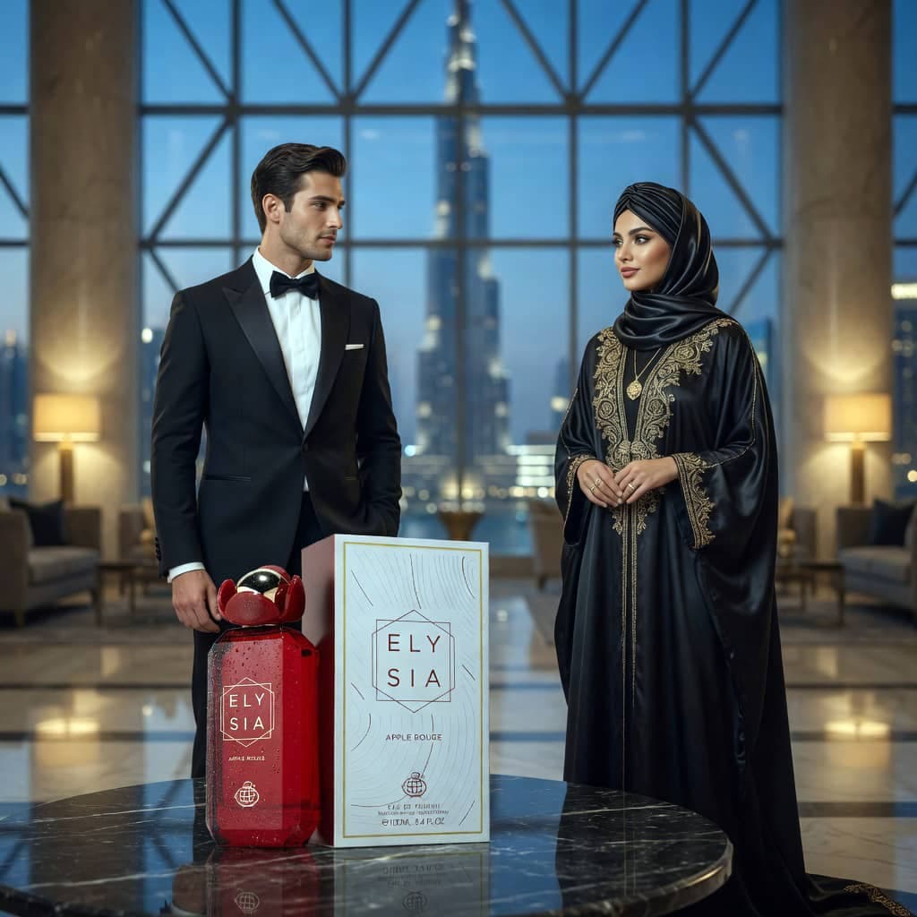 عطر ادکلن زنانه مردانه کایالی ایدن جویسی اپل 01 فراگرنس ورد مدل الیسیا اپل رژ (Fragrance World Elysia Apple Rouge) حجم 100 میل — تصویر ۲