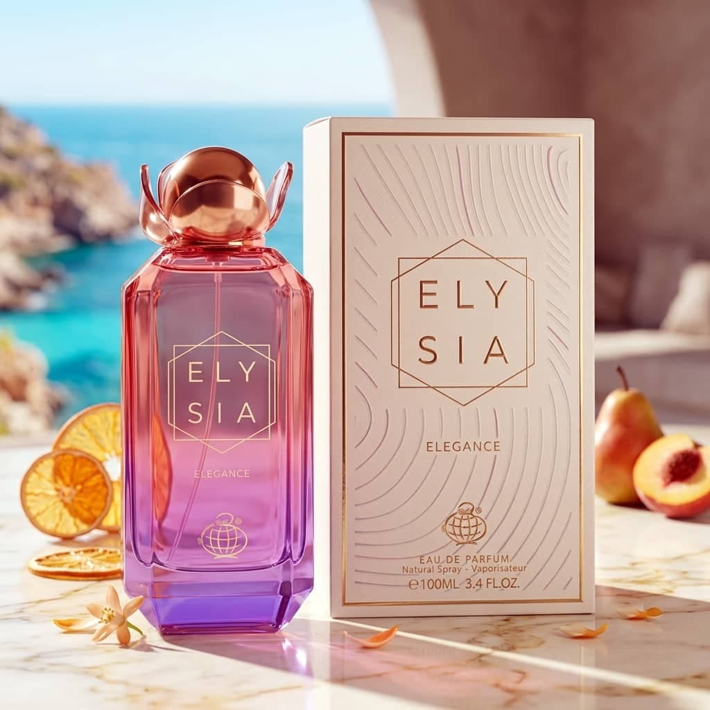 عطر ادکلن زنانه کایالی فلور ماجستی رز رویال 31 فراگرنس ورد مدل الیسیا الگانس (Fragrance World Elysia Elegance) حجم 100 میل — تصویر ۶
