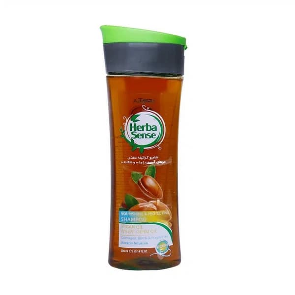 شامپو کراتینه مغذی مو آردن هرباسنس 300 گرم Ardene HerbaSense — تصویر ۲