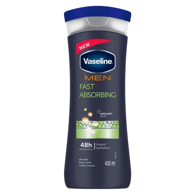لوسیون بدن فست ابزوربینگ وازلین Vaseline حجم 400 میل — تصویر ۲