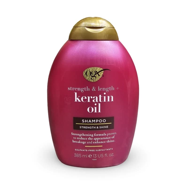 شامپو روغن کراتین اوجی ایکس Keratine Oil حجم 385 میل — تصویر ۲