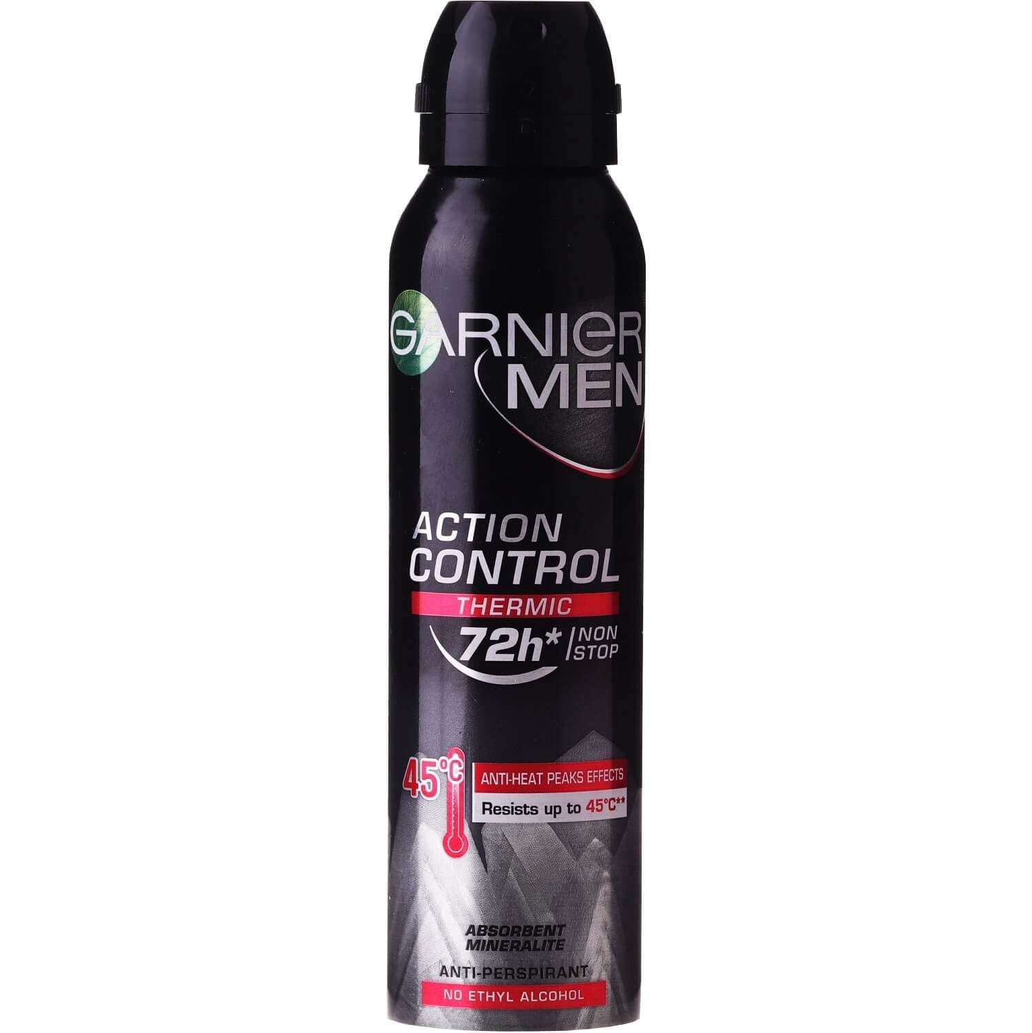 اسپری ضدتعریق اکشن کنترل گارنیر Action Control حجم 150 میل — تصویر ۲