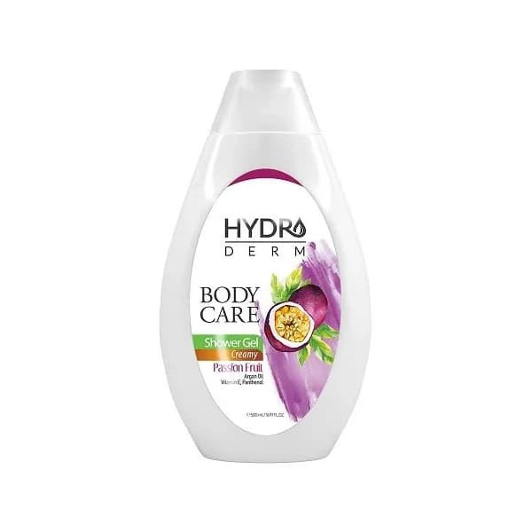 شامپو بدن کِرِمی با رایحه پشن فروت هیدرودرم 500 میلی لیتر Hydroderm — تصویر ۲