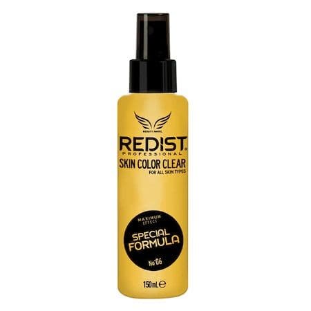 اسپری پاک کننده رنگ مو از پوست redist skin color clear حجم 200 میل — تصویر ۲