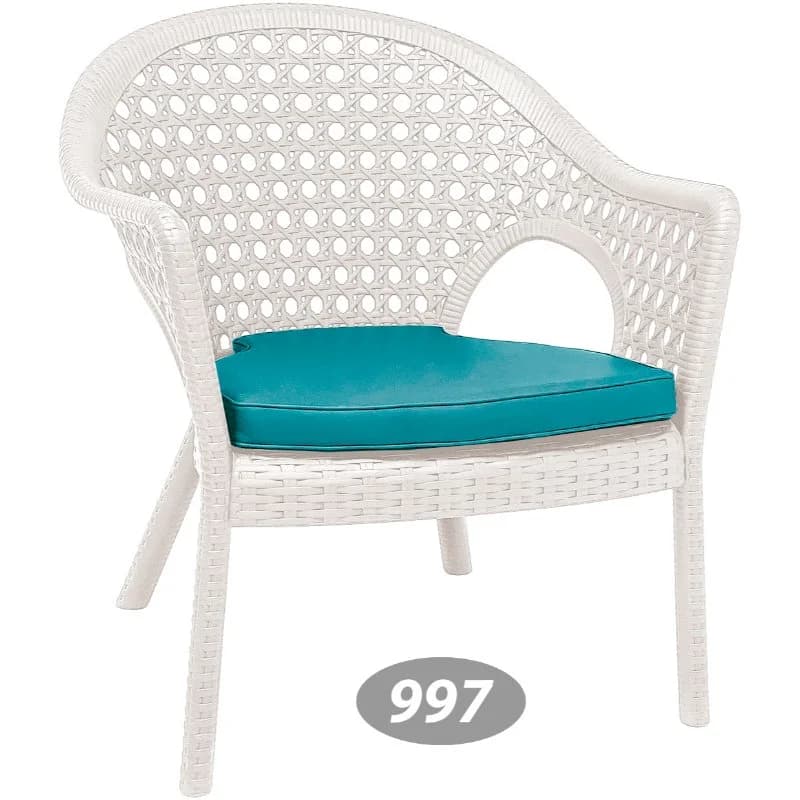 صندلی حصیربافت پایه کوتاه کد 997 برند ناصر