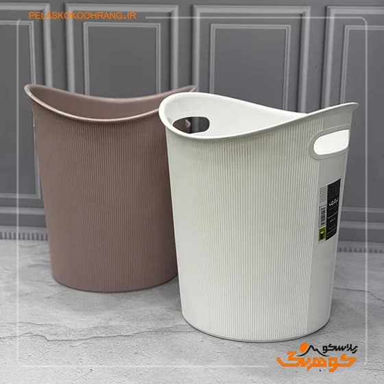 سطل کاغذ شیاردار لیمون