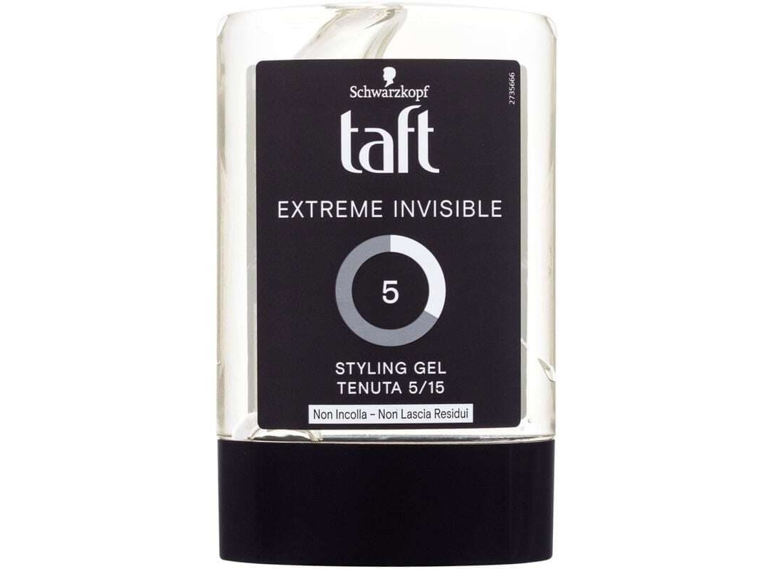 ژل حالت دهنده موی تافت مدل Extreme Invisible حجم 300 میل