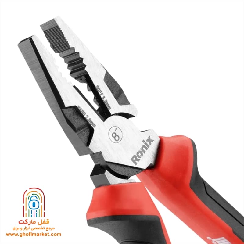 انبر دست 8 اینچ رونیکس مدل RH-1188 — تصویر ۷