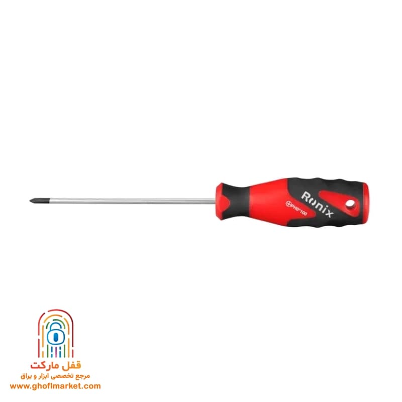 پیچ گوشتی چهارسو 3×100 رونیکس مدل RH-2836
