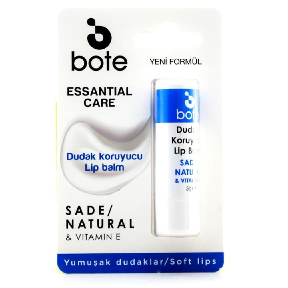 بالم لب نچرال Natural بوته Bote مدل Essantial Care با اس پی اف 20 — تصویر ۲