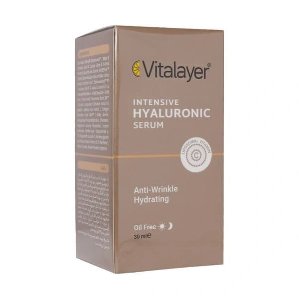 سرم قطره چکانی هیالورونیک‌ اسید ویتالیر 30 میلی‌لیتر Vitalayer — تصویر ۴