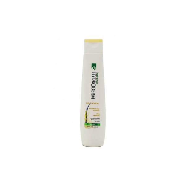 شامپو حجم دهنده و ضخیم کننده مو حاوی کلاژن و کراتین هیدرودرم 250 میلی لیتر Hydroderm — تصویر ۲