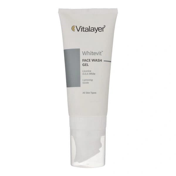 ژل براش شستشوی پوست کدر و مستعد لک وایت‌ویت ویتالیر 200 میلی‌لیتر Vitalayer — تصویر ۲