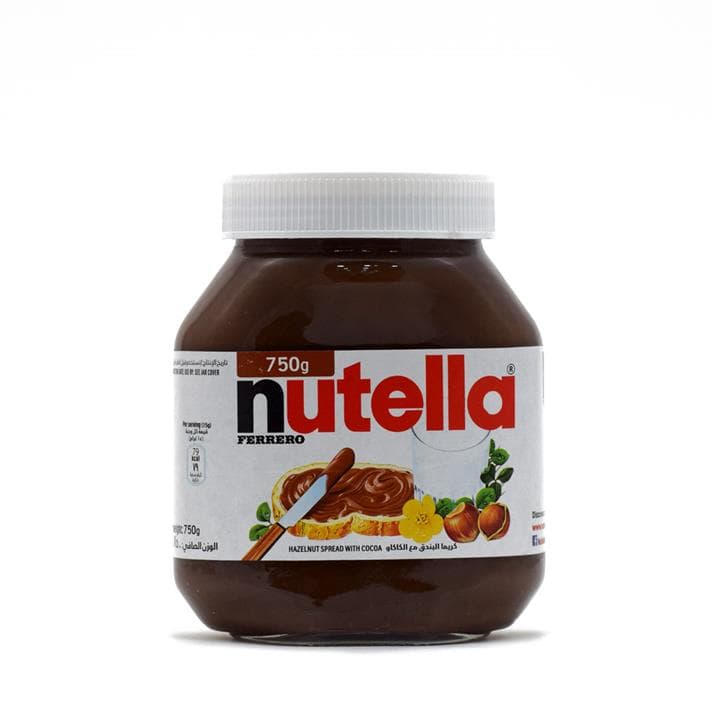 شکلات صبحانه فندقی نوتلا nutella حجم 750 گرمی — تصویر ۷