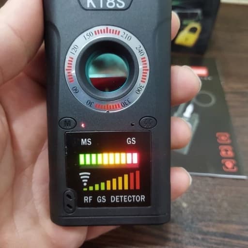 دستگاه ردیاب دوربین مخفی(لنز دوربین) GPS هتل‌ /منزل /محل کار و خودرو اورجینال امازون المان — تصویر ۷