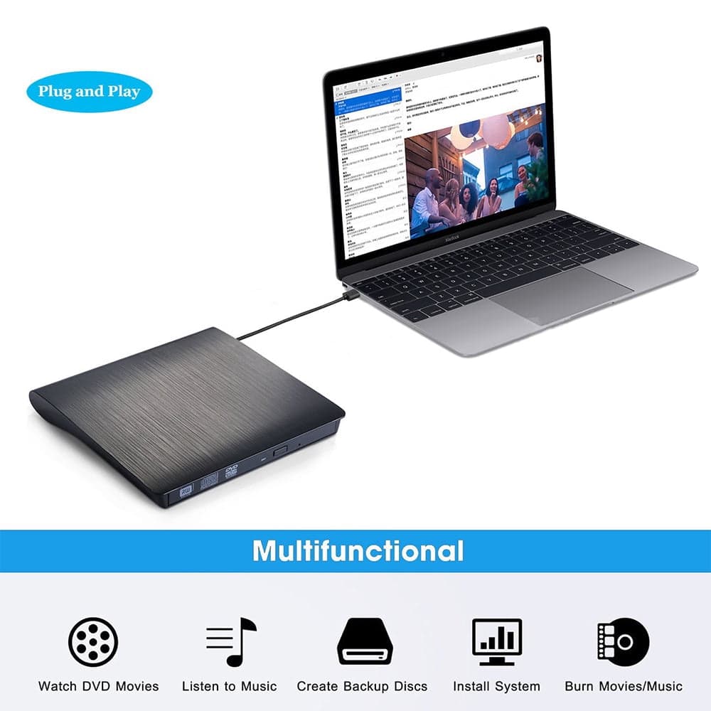 درایو دی وی دی DVD اکسترنال برند POP.UP اورجینال امازون المان — تصویر ۶