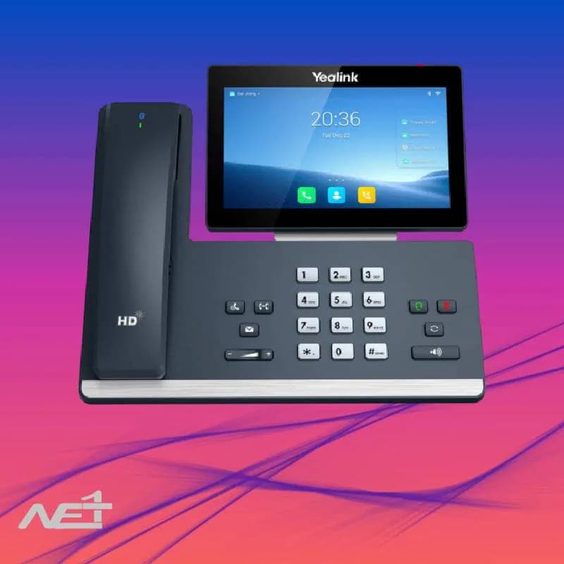 تلفن ویپ یالینک مدل YEALINK IP PHONE T58W WITH Camera1 — تصویر ۳