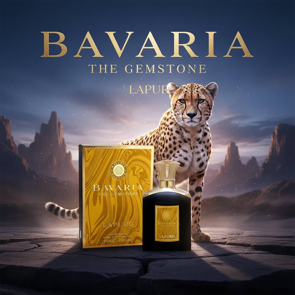 عطر ادکلن مردانه بولگاری تایگار فراگرنس ورد مدل باواریا گمستون لاپورد (Fragrance World Bvlgari Tygar ) حجم 80 میل — تصویر ۹